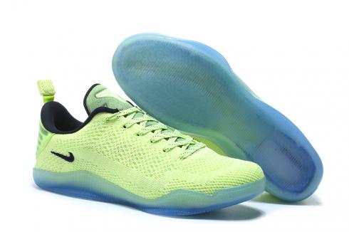 Nike Zoom Kobe XI 11 รองเท้าผู้ชาย 4KB รองเท้าผ้าใบบาสเก็ตบอล Light Bright Green 824463