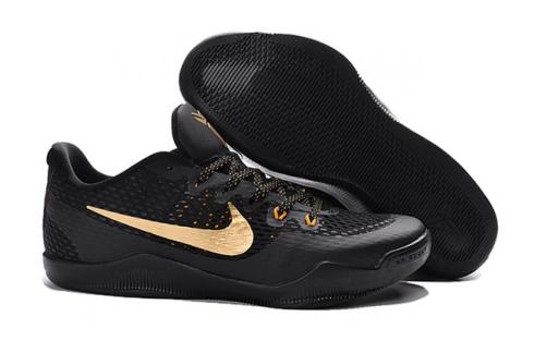 Giày bóng rổ nam Nike Kobe XI EP 11 cổ thấp EM Black Gold 836184