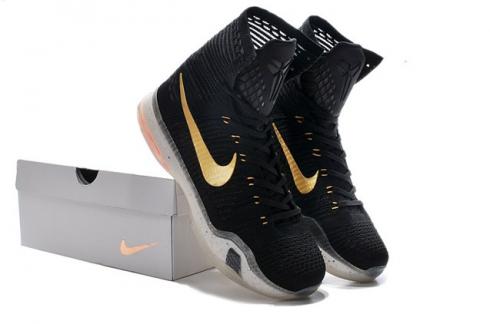 Nike Kobe 10 X Elite High Rose Gold Black What The BHM Men Shoe 718763 ...