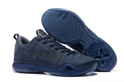 Nike Zoom Kobe X Elite Prelude 10 FTB Fade To Black Mamba Day DK Obsidian 869458-441, 신발, 운동화를