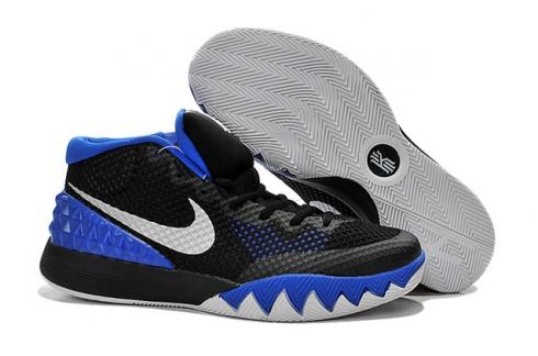 Nike Kyrie Irving 1 EP Brotherhood Bleu Noir Chaussures de basket-ball pour hommes 705278 400
