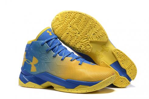 Nike Kyrie 2.5 Light Yellow Bright Blue Men Shoes Basketball Sneakers 1274425