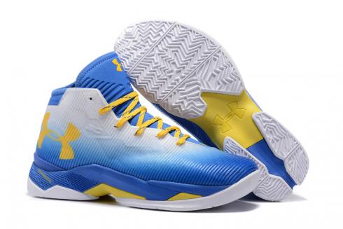 Nike Kyrie 2.5 Navy Biru Kuning Pria Sepatu Basket Sepatu 1274425