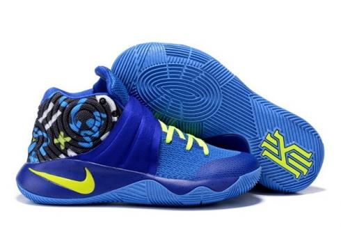 Мужские баскетбольные кроссовки Nike Kyrie 2 II Effect EP Ivring Blue Yellow 819583 201