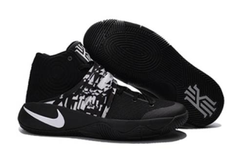 Nike Kyrie II 2 Irving Black Effect Tie Dye รองเท้าผู้ชายรองเท้าผ้าใบบาสเกตบอล 819583
