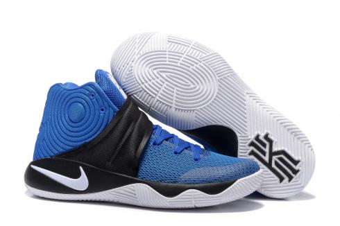 Nike Kyrie II 2 Irving Brotherhood White Royal Blue Black Мужская обувь Баскетбольные кроссовки 819583-444