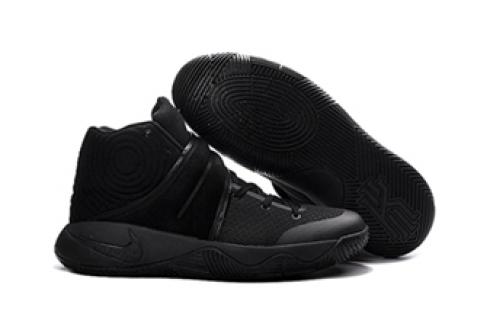 Nike Kyrie II 2 Irving Triple Negro Hombres Zapatos Zapatillas de baloncesto 819583-008