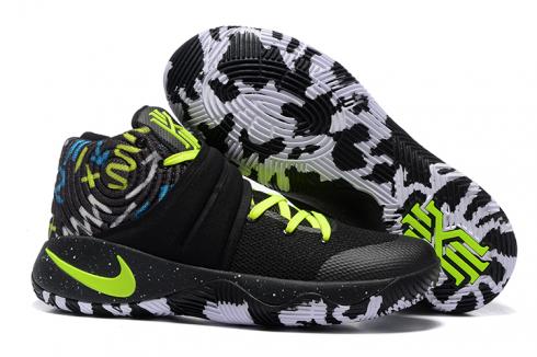 Zapatillas de baloncesto Nike Zoom Kyrie II 2 para hombre Negro Amarillo 898641