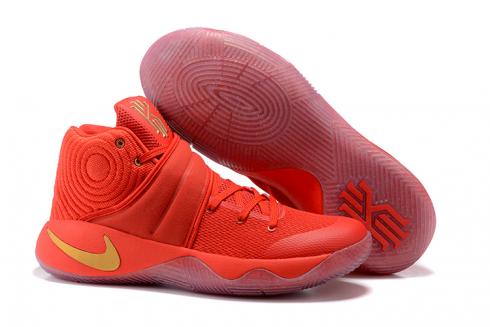 Nike Zoom Kyrie II 2 Mænd Basketball Sko Deep Orange Alle 898641