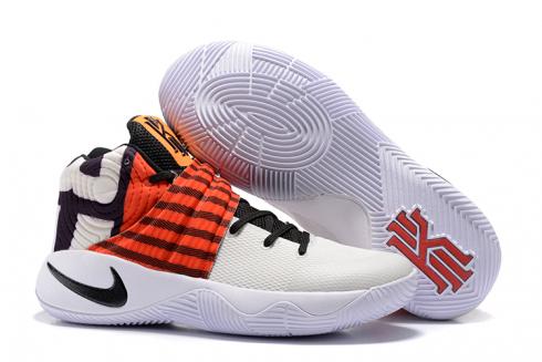 Giày bóng rổ Nike Zoom Kyrie II 2 Nam Trắng Đậm Đỏ Đen 898641