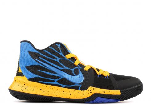 Kyrie 3 What The GS What The Blue University Gold Glow AH2287-700, 신발, 운동화를
