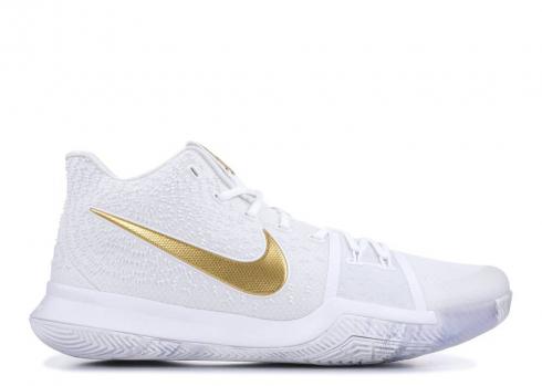 Nike Kyrie 3 Finals Weißgold Metallic 852395-902