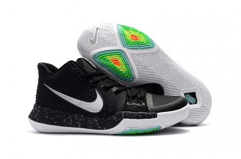 Nike Zoom KYRIE 3 EP Youth รองเท้าเด็กสีขาวดำขนาดใหญ่