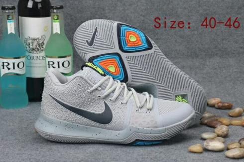 Nike Zoom Kyrie 3 EP Men Basketball Shoesk Light Grey All