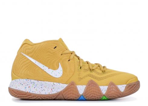 Kyrie 4 Ctc GS เหรียญสีขาว Mtlv Gold BV7791-900