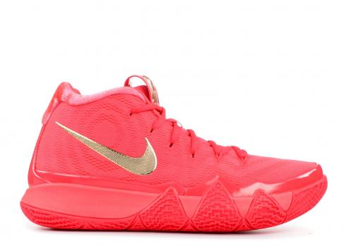 Kyrie 4 Red Carpet Gold Orbit Red Metálico 943806-602