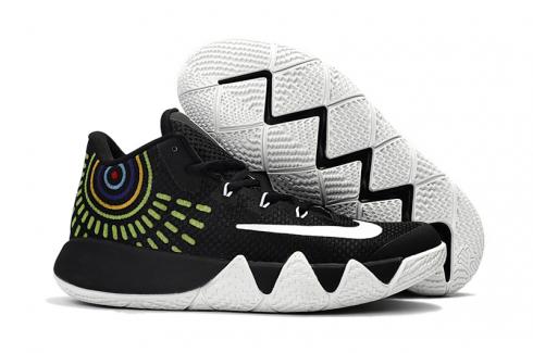 Sepatu Basket Pria Nike Kyrie 4 Hitam Putih