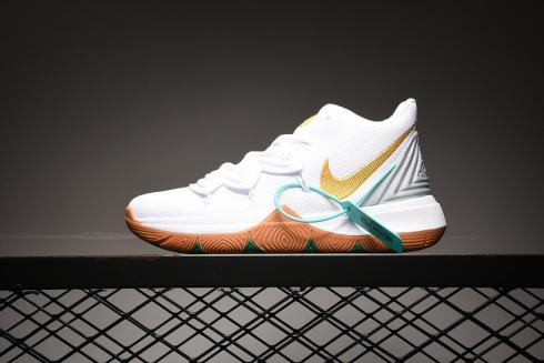auténticos zapatos Nike Kyrie 5 para hombre, zapatos de baloncesto, zapatillas de deporte AO2918-099