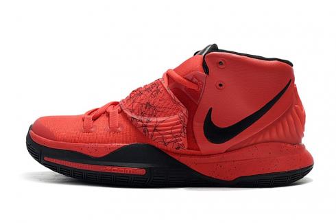 2020 Nike Kyrie 6 VI EP Roșu Negru Kyrie Ivring Pantofi de baschet BQ4631-601