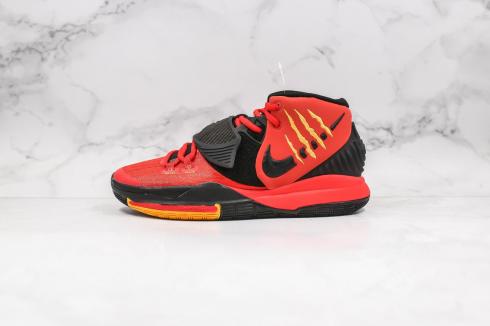 Nike Kyrie 6 Bruce Lee Mamba Day אדום שחור צהוב Irving נעלי כדורסל CJ2190-600