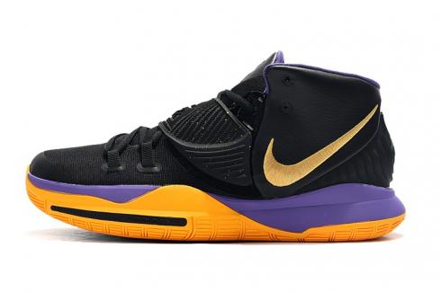 Nike Kyrie 6 VI EP Black Purple Yellow Баскетболни обувки CD5029-085