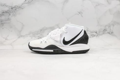 Nike Zoom Kyrie 6 EP Summit Beyaz Siyah Basketbol Ayakkabıları BQ9377-100,ayakkabı,spor ayakkabı
