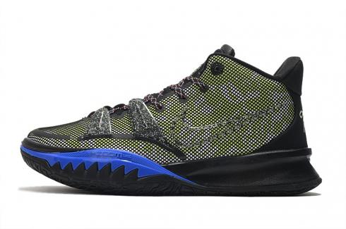 Nike Kyrie 7 EP Siyah Yeşil Mavi CQ9326-902,ayakkabı,spor ayakkabı