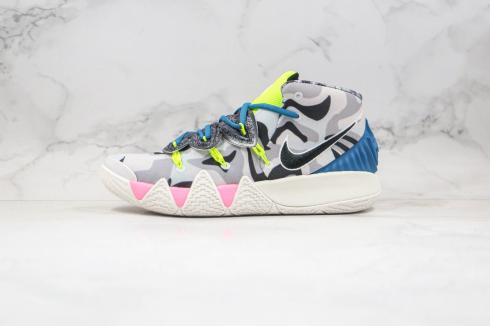 Nike Kybrid S2 EP Grey Camo Blue Pink Volt Kyrie Irving CT1971-005