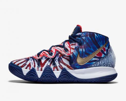 Nike Zoom Kyrie Hybrid S2 EP What The USA Blanco Metálico Oro CT1971-400