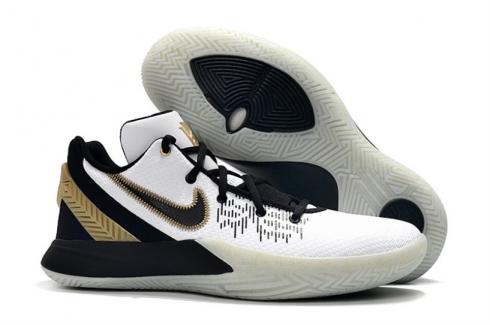 Nike Zoom Kyrie Flytrap II EP White Black Gold AO4438-170