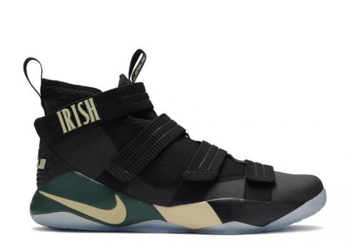 Nike Lebron Soldier 11 Pe Svsm Green Black Gold Team 818542