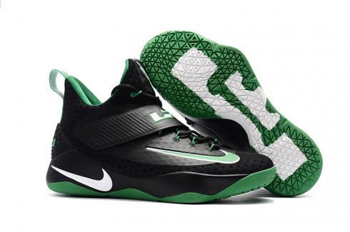 Nike Zoom Lebron Soldier 11 XI sort grøn Herre Basketball Sko