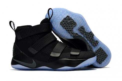 Nike Zoom Lebron Soldiers XI 11 酷黑色男籃球鞋