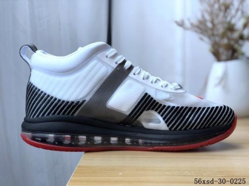 Nike LeBron X John Elliott Icon QS White Black Red Tenisky