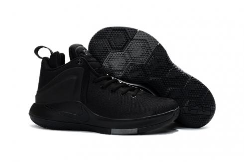 Nike Zoom Witness EP Lebron James Zapatos de baloncesto negros para hombre 884277