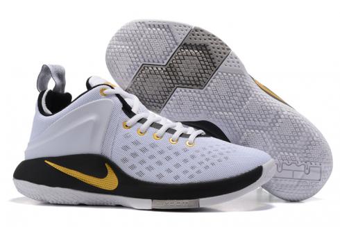 Nike Zoom Witness EP blanco amarillo negro zapatos de baloncesto para hombre 852439-109