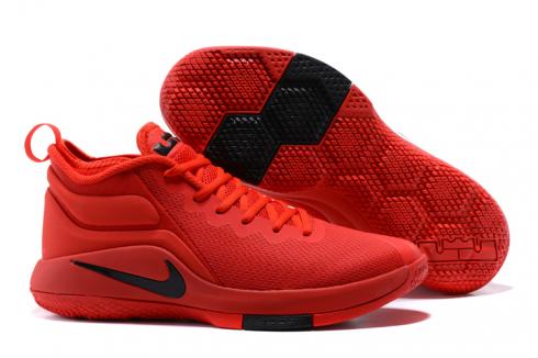 Nike Zoom Witness II 2 mænd basketballsko alle røde sorte