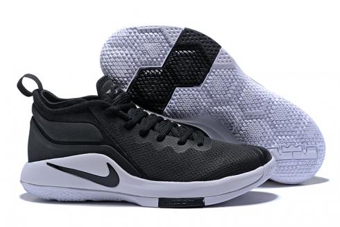 Zapatillas de baloncesto Nike Zoom Witness II 2 Hombre Negro Blanco P942518-001