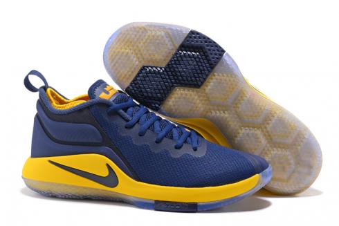 Nike Zoom Witness II 2 Men Basketball Shoes Royal Blue Yellow