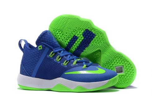 Nike Ambassador IX 9 Blue Green White Men Basketball Shoes