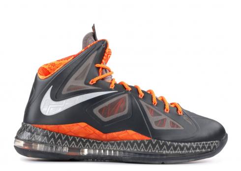 Lebron 10 Bhm Black History Month Pr Pltnm Sport Grey Anthrct Total 583109-001