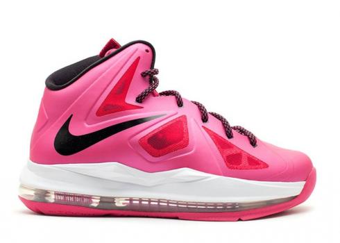 Nike Lebron 10 Gs 白黑 Fireberry 543564-600