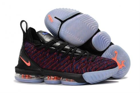 Nike LeBron 16 LBJ16 Black Blue Orange AO2595
