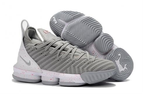 Nike LeBron 16 LBJ16 Grey White AO2595
