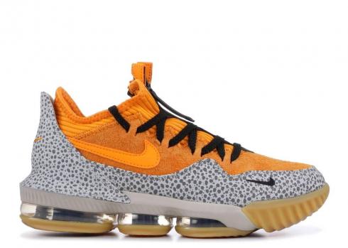 Nike Lebron 16 Low Ac Ep Safari Kumquat Black CI3358-800
