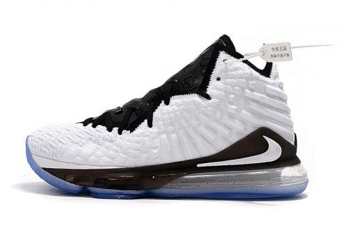 Giày bóng rổ Nike Zoom Lebron XVII 17 Future White Black King James CT3177-111 2020