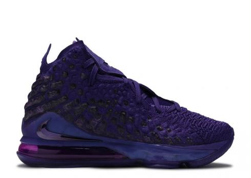 Nike Zoom Lebron 17 Bron 2k Purple Court BQ3177-500