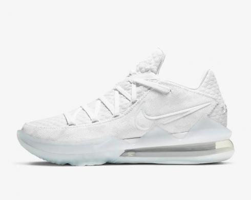 des chaussures de basket-ball Nike Zoom Lebron 17 White Camo CD5007-103
