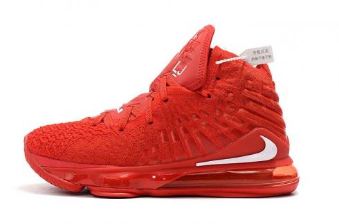 Nike Zoom Lebron XVII 17 University Red Release New Release נעלי כדורסל ג'יימס BQ3177-610