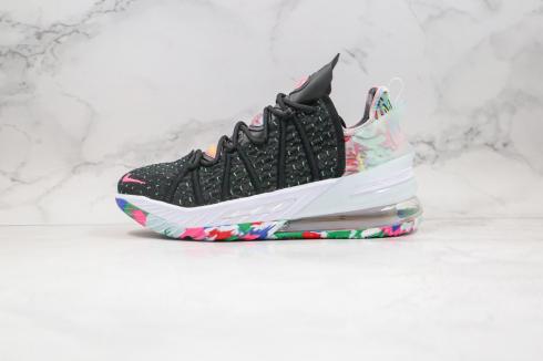 Nike LeBron 18 Low EP Multicolor שחור רב צבע לבן CQ9284-002